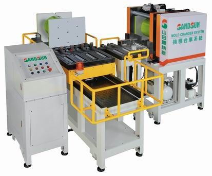 Mold Changer Cart System for injection/ die casting machine