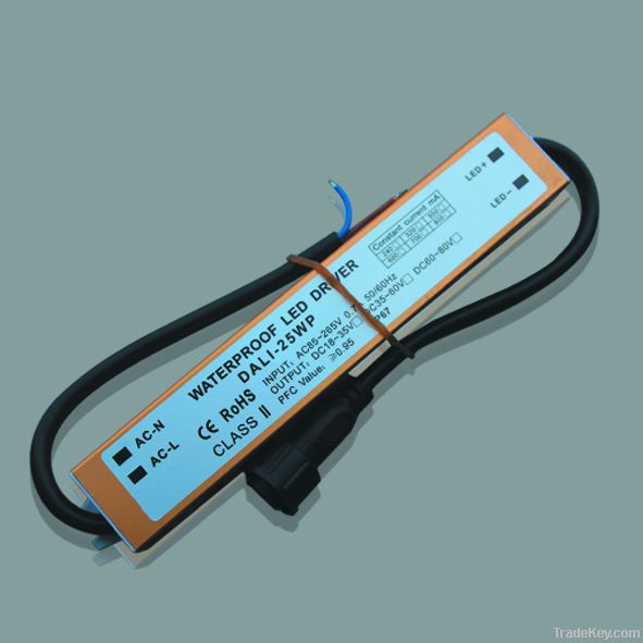 External 15 to 25W Waterproof LED Driver