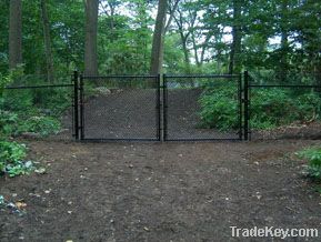 Residential chain link fence DBL-E