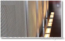 Perforated mesh for outdoor decoration F