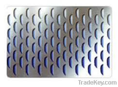 Semi-Circular Hole Metal Sheet DBL-E