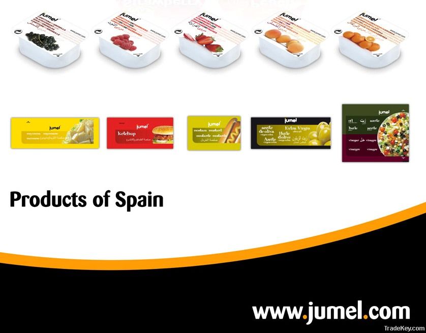 JAMS AND HONEY IN PORTIONS FOR HORECA AND FOOD SERVICE