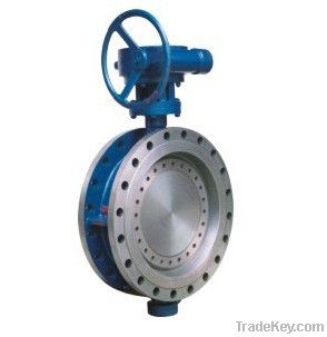 Flanged Triple Eccentric Metal Seal Butterfly Valve