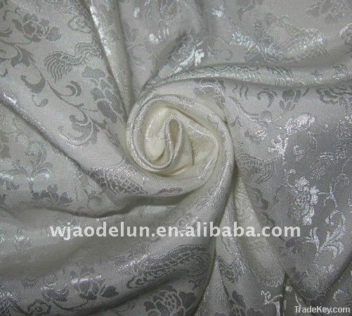 polyester/rayon jacquard fabric