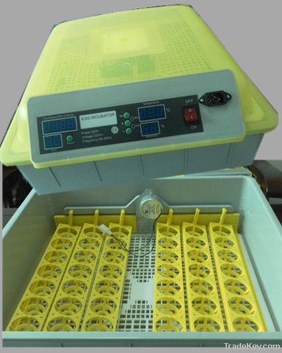 NEW AUTOMATIC DIGITAL MINI EGG INCUBATOR WITH EGG TURNER 48 EGGS