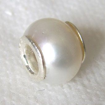 Sterling Silver Core Pearl Beads