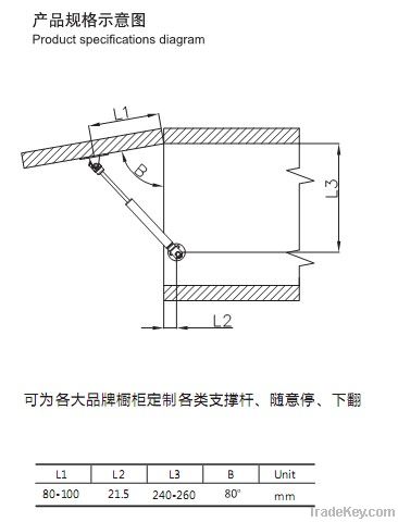 gas springs/gas struts