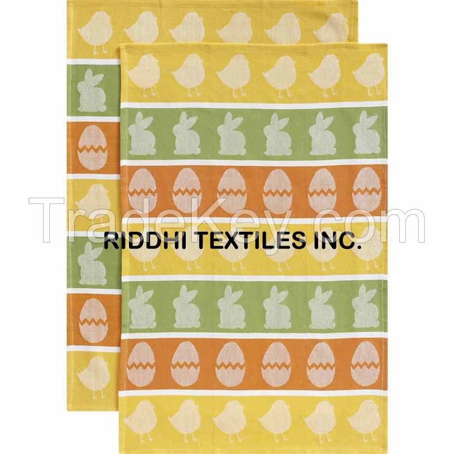 Jacquard Cotton Napkin, Tea Towel