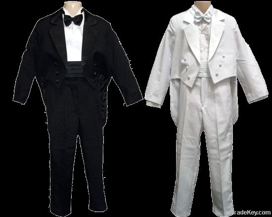 Five Piece Boys Tuxedo with tail