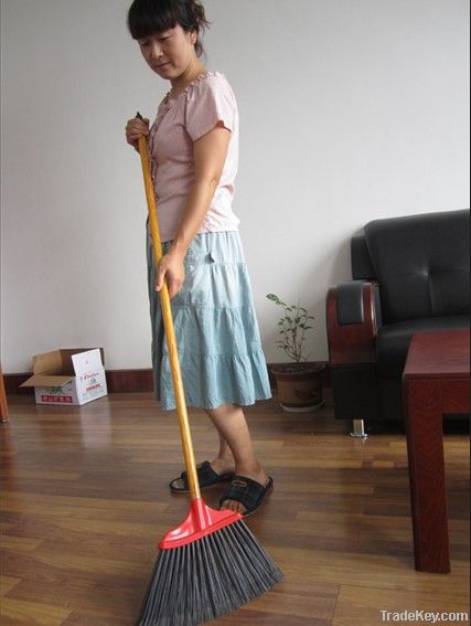 plastic broom