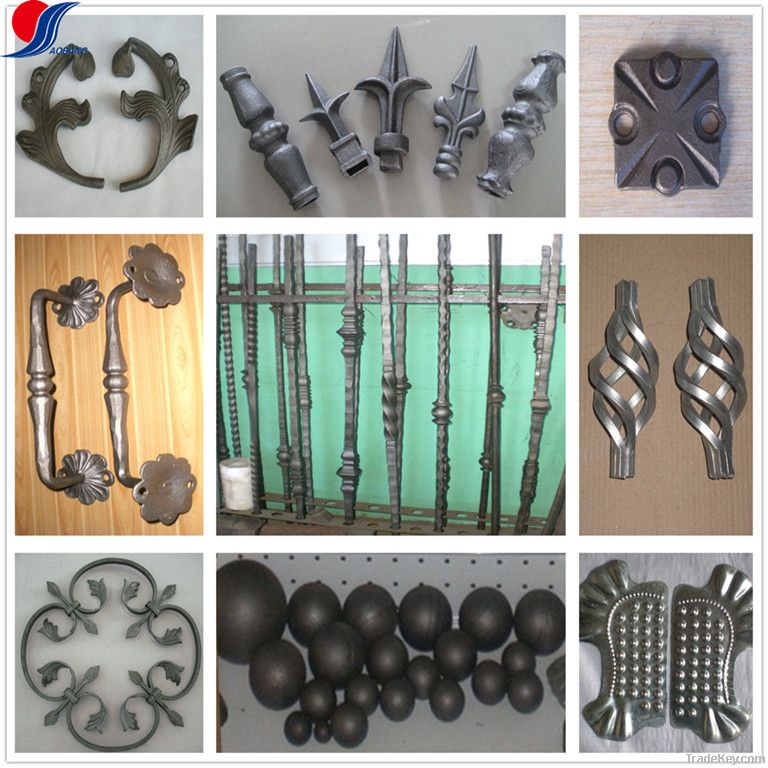 wrought iron ornaments