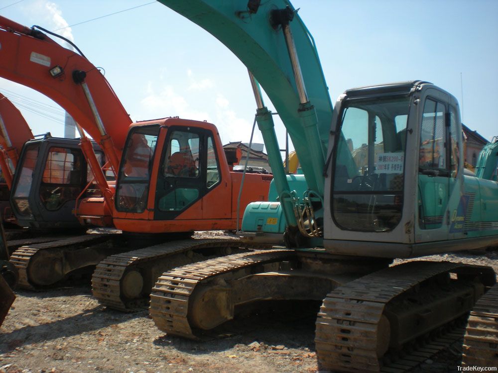 Used Kobelco SK200-6 Excavator