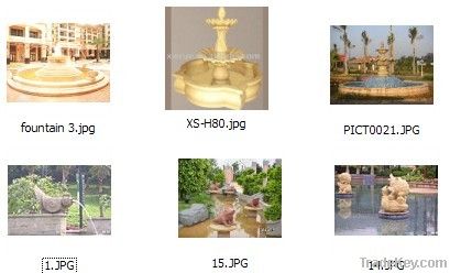 Classic Design Sandstone Garden Fountain