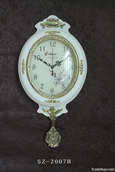 antique wood wall clock(SZ-2007B)