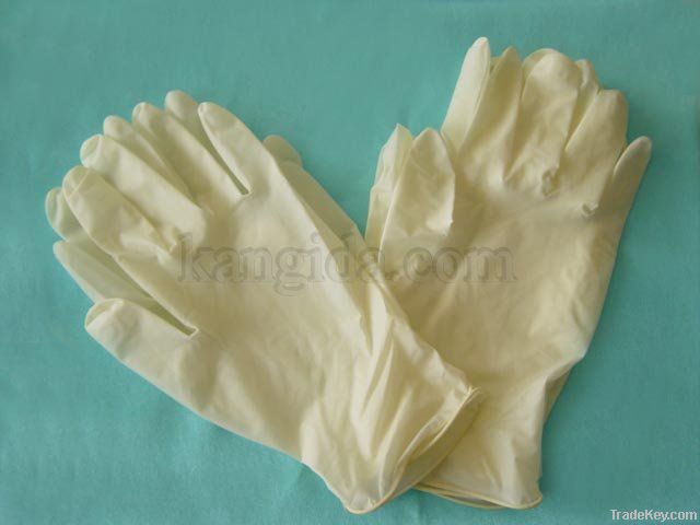 latex glove for examination