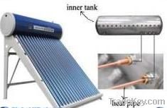 Compact pressurized solar water heater