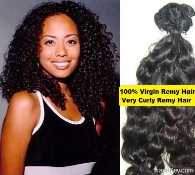 100% South American Brazilian Remy Curly