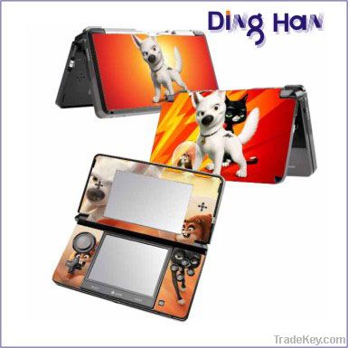 PVC waterproof Skin sticker for branded 3DS console