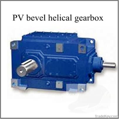 Helical bevel flender gearbox reducer