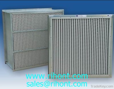 HEPA AIR FILTER :Hi-temp with separators