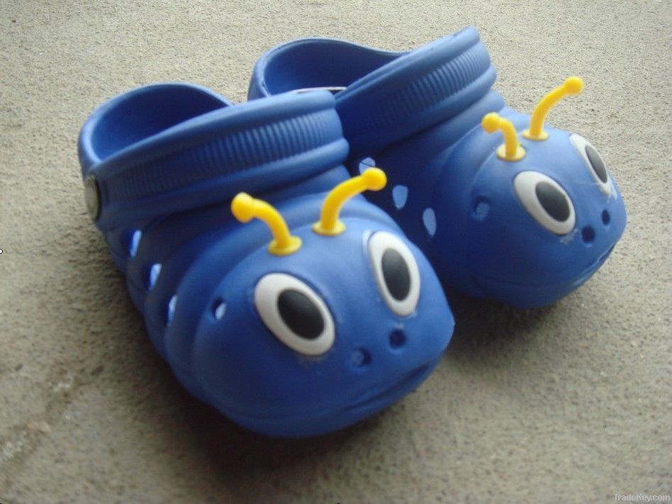 Children boys cute cartoon clogs shoes 2012