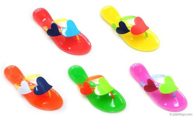 women jelly slipper pvc shoes