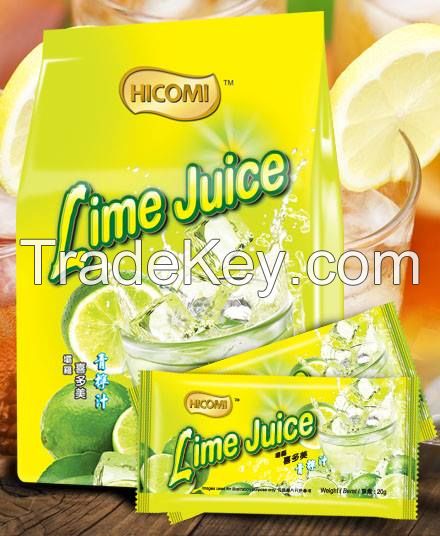 HICOMI Lime Juice Instant Beverage Mix