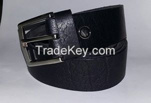 Genuine full natural buffalo leather belt