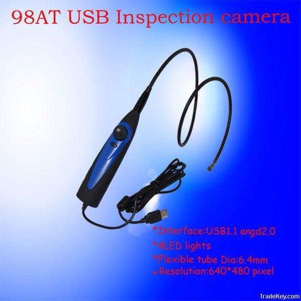 Handheld Portable Endoscope 10mm Len's with 6.8mm Tube diameter