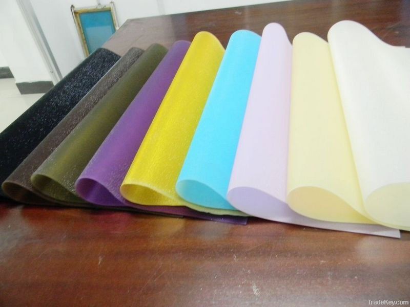 Colorful Reflective TPU sheet for shoes uppers