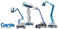 Scissor lifts/Boom lifts/boom cranes/Man lifts/Chery picker