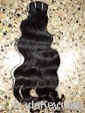 Deep wavy machine weft