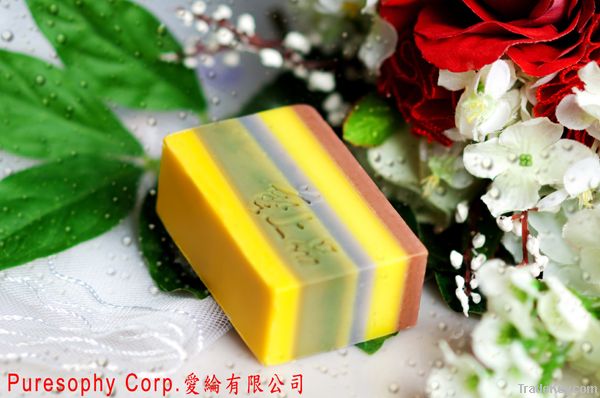 Organic HerboO Soap_Colorful Soap (Brightening)_Positive Energy Soap