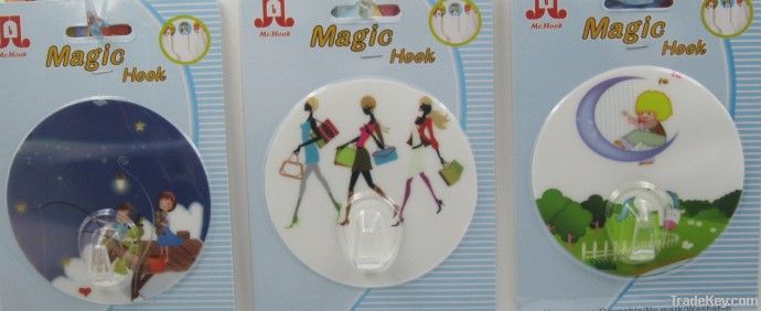 Plastic magic hook