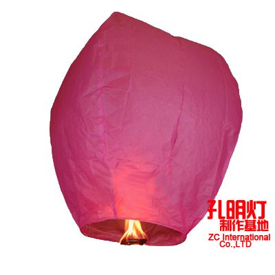 Pink sky lantern, wish lantern for Birthday, Wedding and Christmas