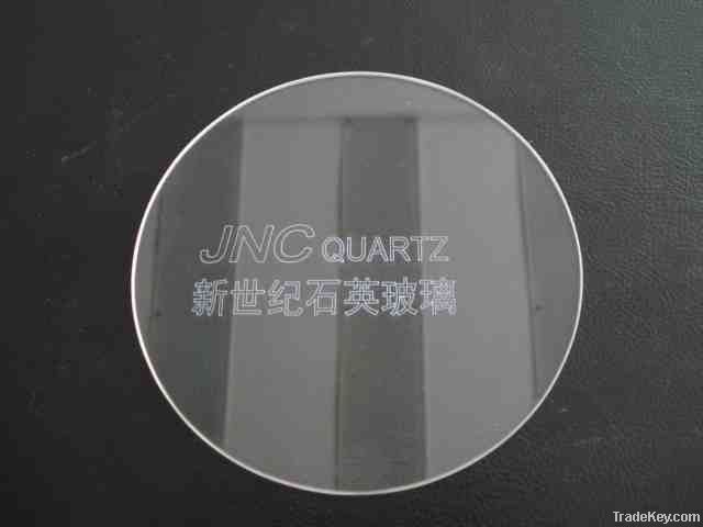 transparent quartz plate
