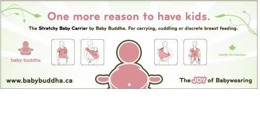 Baby buddha stretchy baby carrier