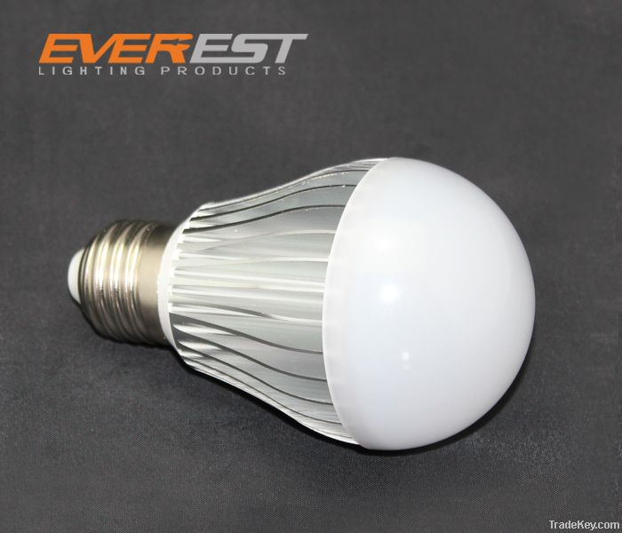 5W LED Bulb Light with Aluminum + PC