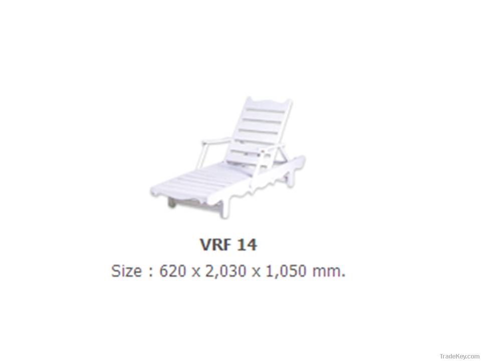 Plastic lounge chair VRF14