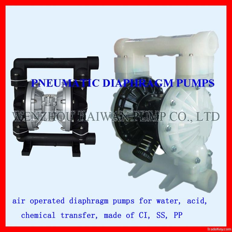 Diamphragm pump and Chemical pump