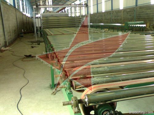 less cost gypsum board production line