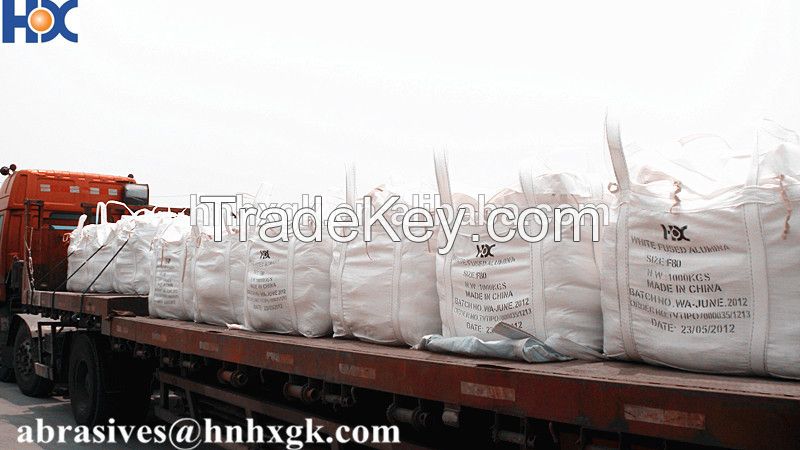 high quality white fused alumina Al2O3 99.0% min as abrasive tools