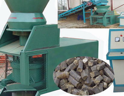 high efficiency biomass briquette machine