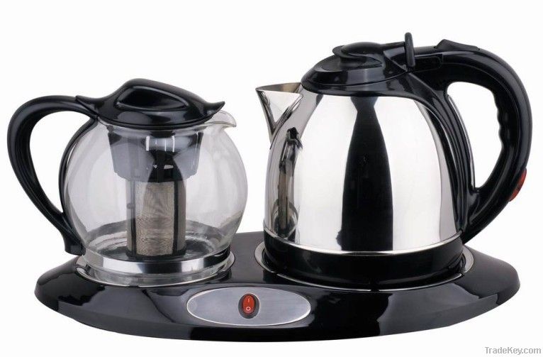 Stainless Steel Electric Kettle Set