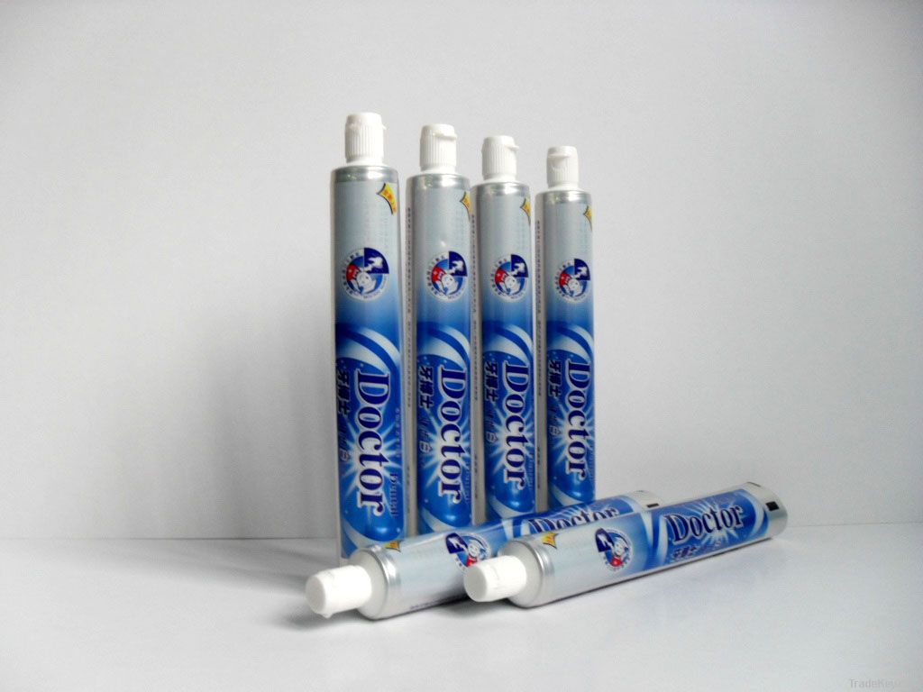 Plastic-aluminum tooth paste (120g)