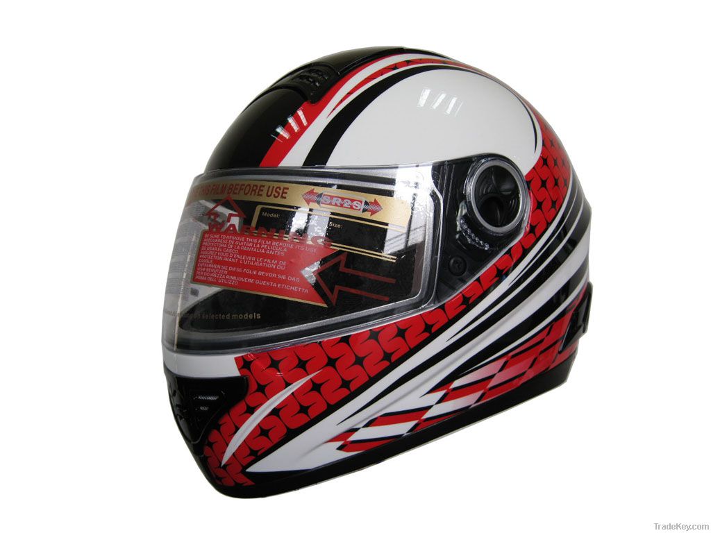 Motorcycle helmet-full face