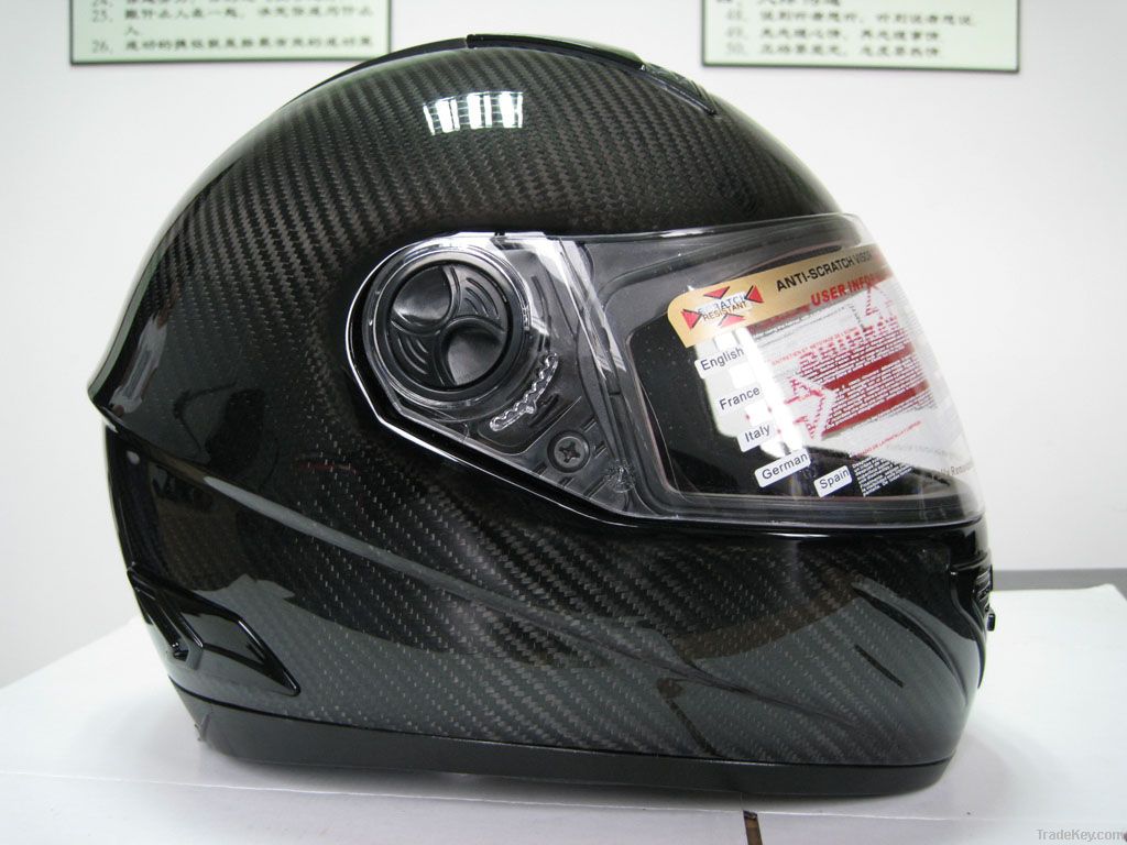 Carbon full face motorcycle helmet YK550