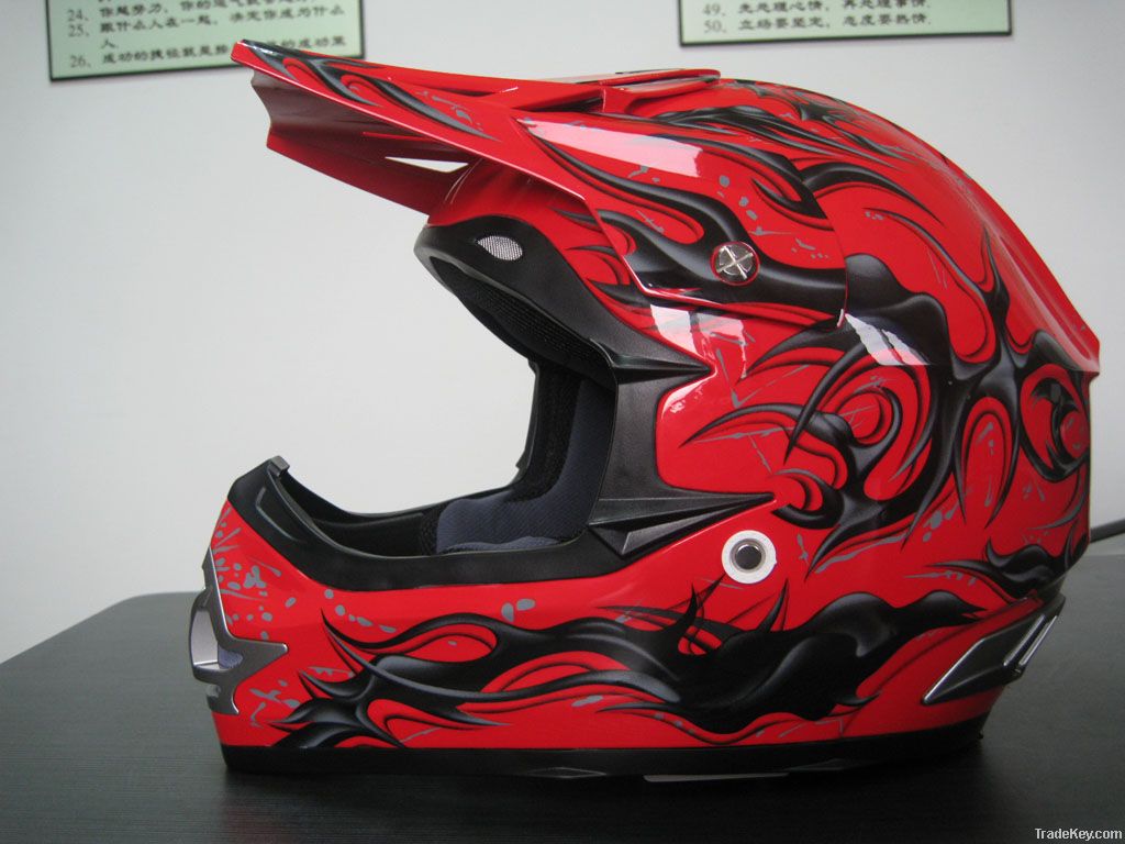 Fiberglass Off Road Motorcycle Helmet YK750