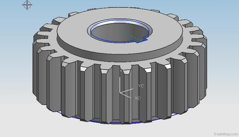 straight toothed spur gear