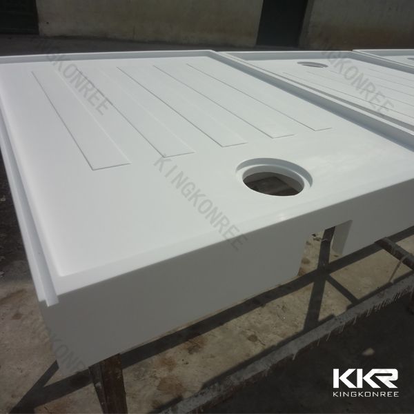 Artificial Stone Solid Surface Acrylic Shower Tray